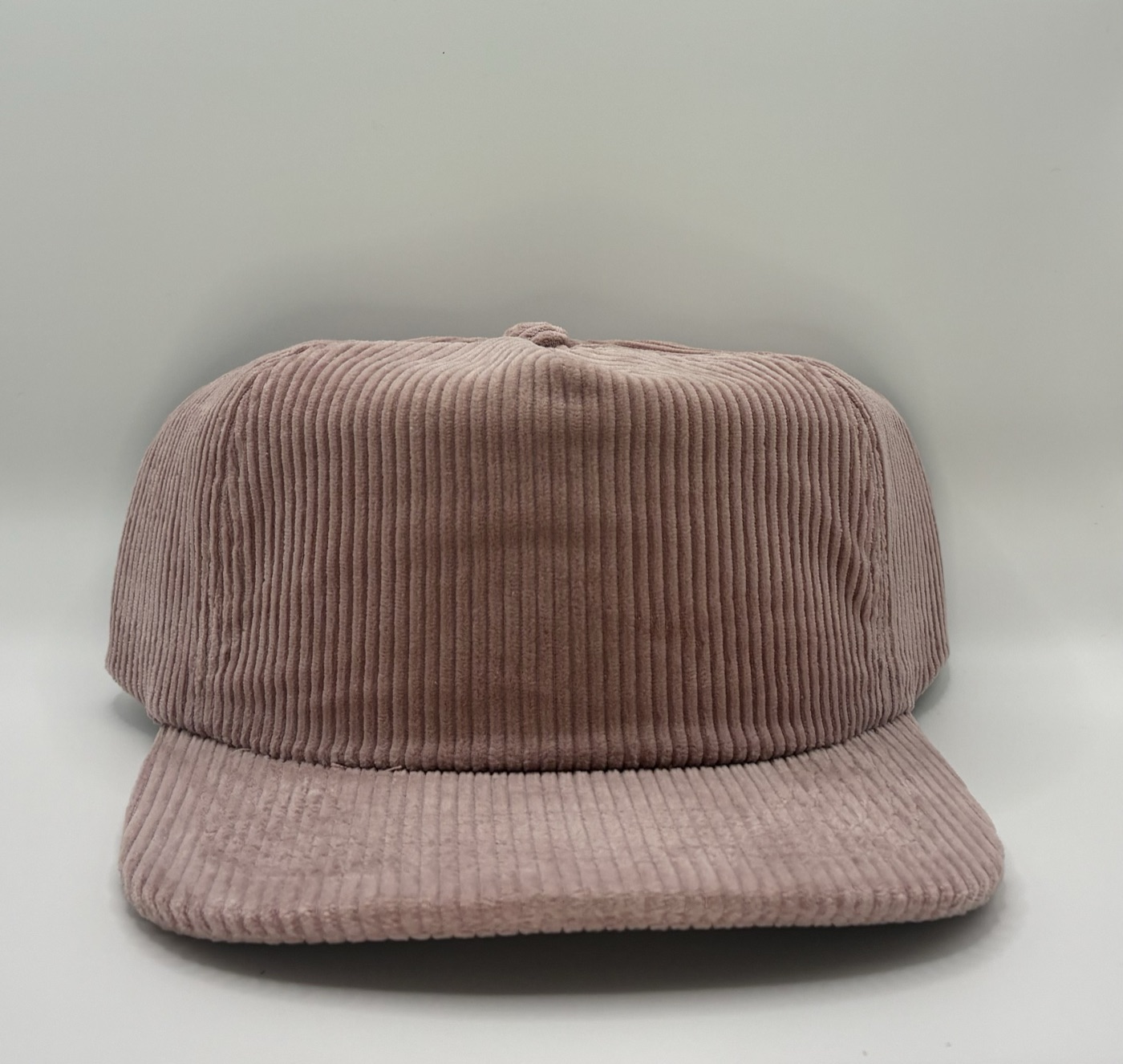 Atonal corduroy snapback, powder pink