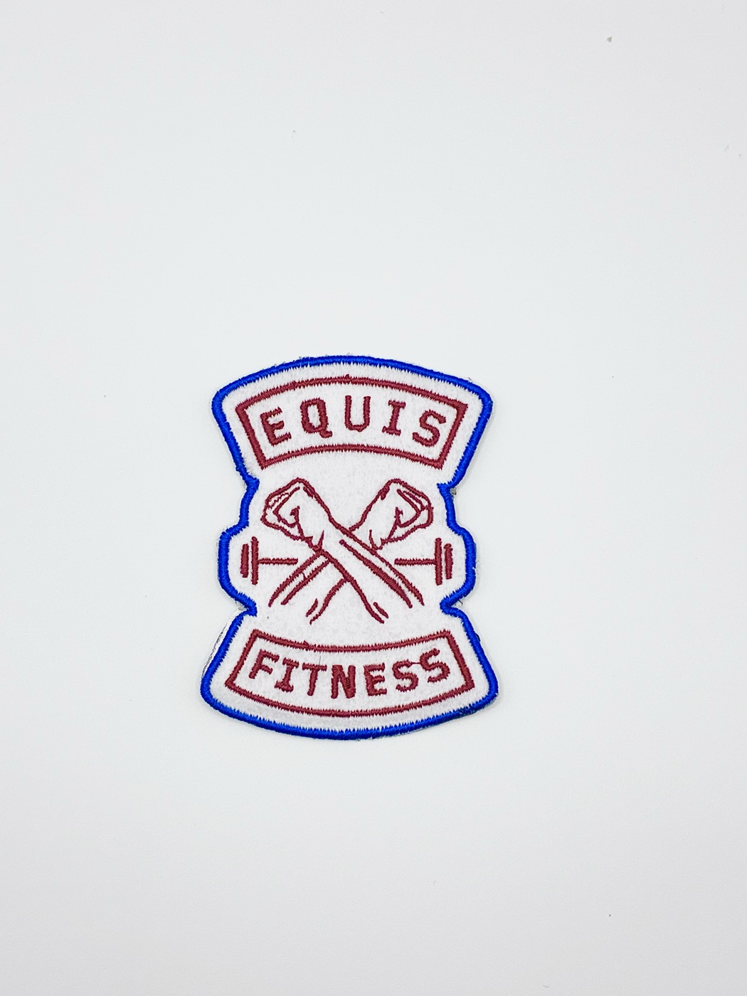 Equis Fitness embroidered patch